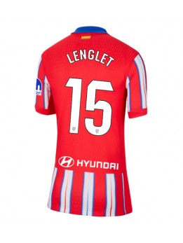 Atletico Madrid Clement Lenglet #15 Replika Hemmakläder Dam 2024-25 Kortärmad